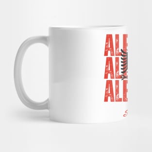 Albania flag, albanian flag Mug